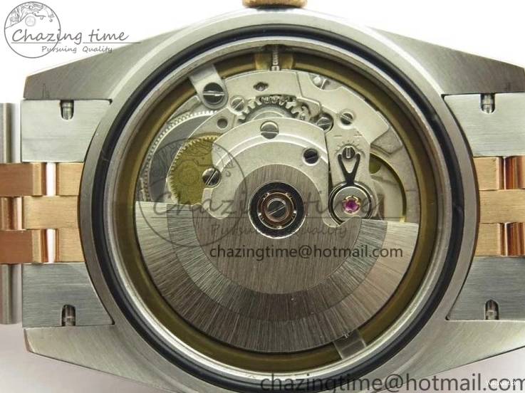 Jubilee RG Dial RG GMF SS 904 Wrapped on RG A2836 Roman Bracelet SS 36mm DateJust Wrapped 116231 0323